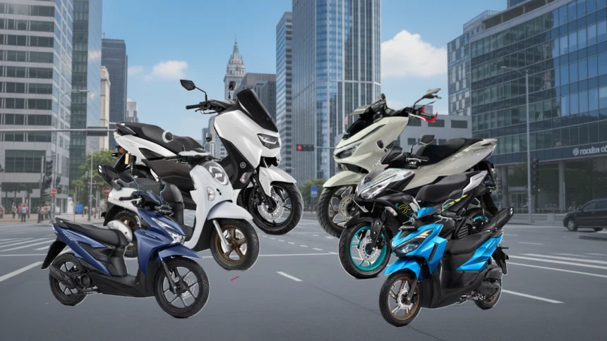 urutan motor terlaris di indonesia