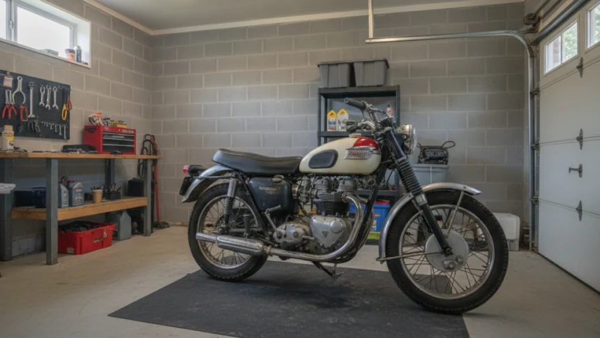 motor ditinggal lama