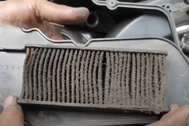 ganti filter udara motor berapa km